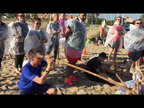 Catapult Challenge – construye una catapulta, actividad de team building | Wind Cat Activities
